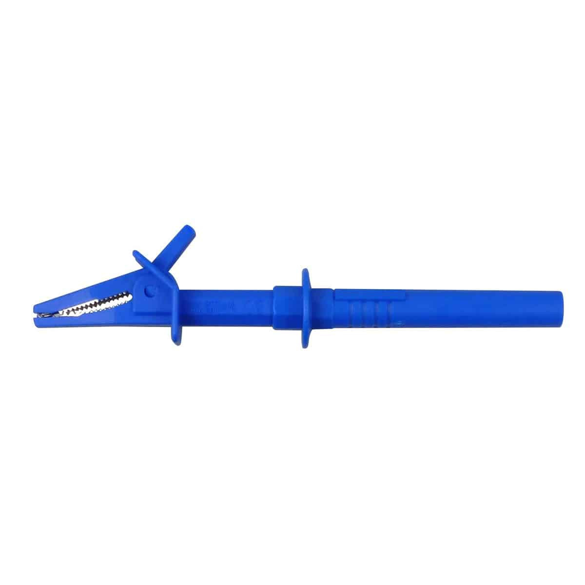 Dent Instruments Fused Crocodile Clip - Blue.