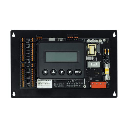 PowerScout 12 HD Power Submeter with Mounting Plate and Display. Top view.