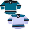 NHL Uncrested Replica Jersey DJ300 - San Jose Sharks