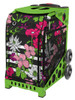 ZUCA WHEELED BAG - PETALS AND STRIPES