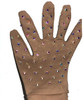 Swarovski Crystal Tan Gloves