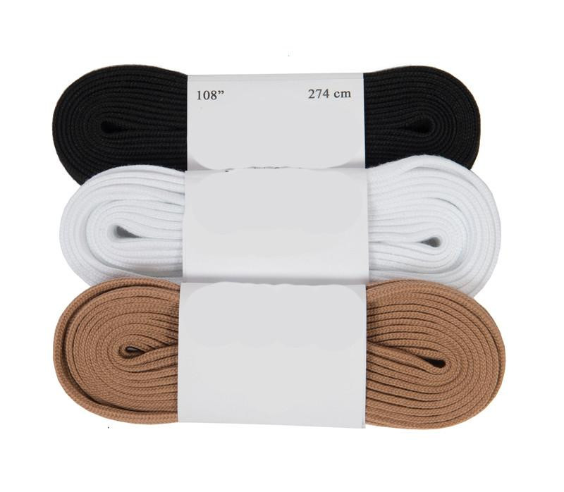 Black Roller, Ice and Figure Skate Laces