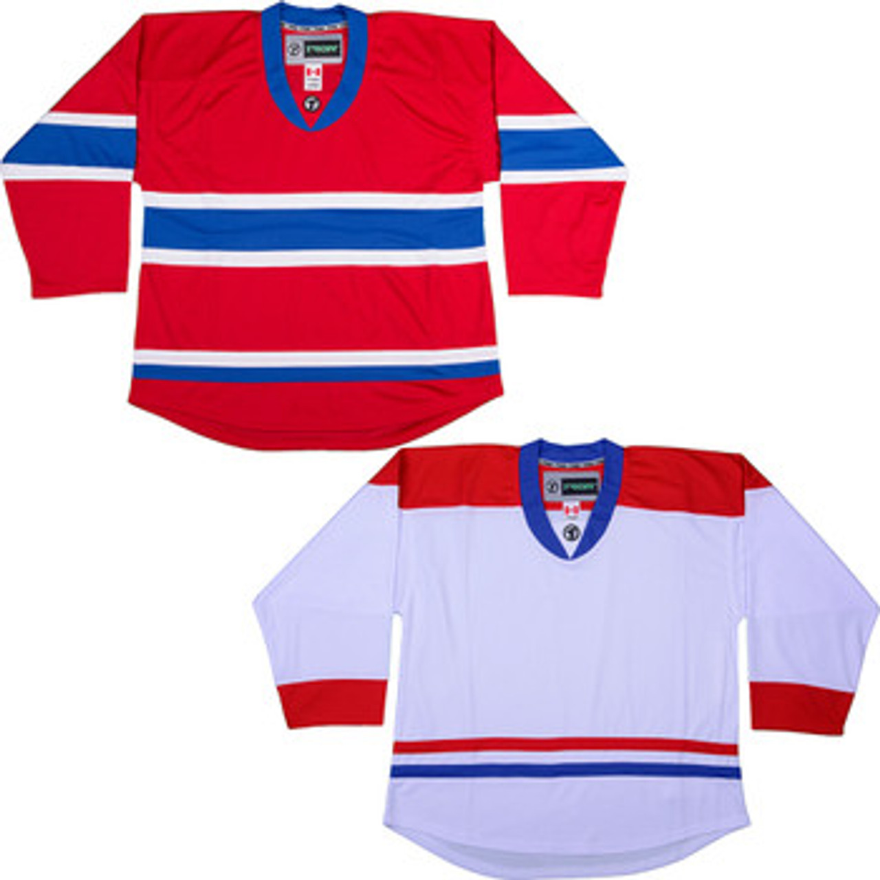 montreal canadiens striped jersey
