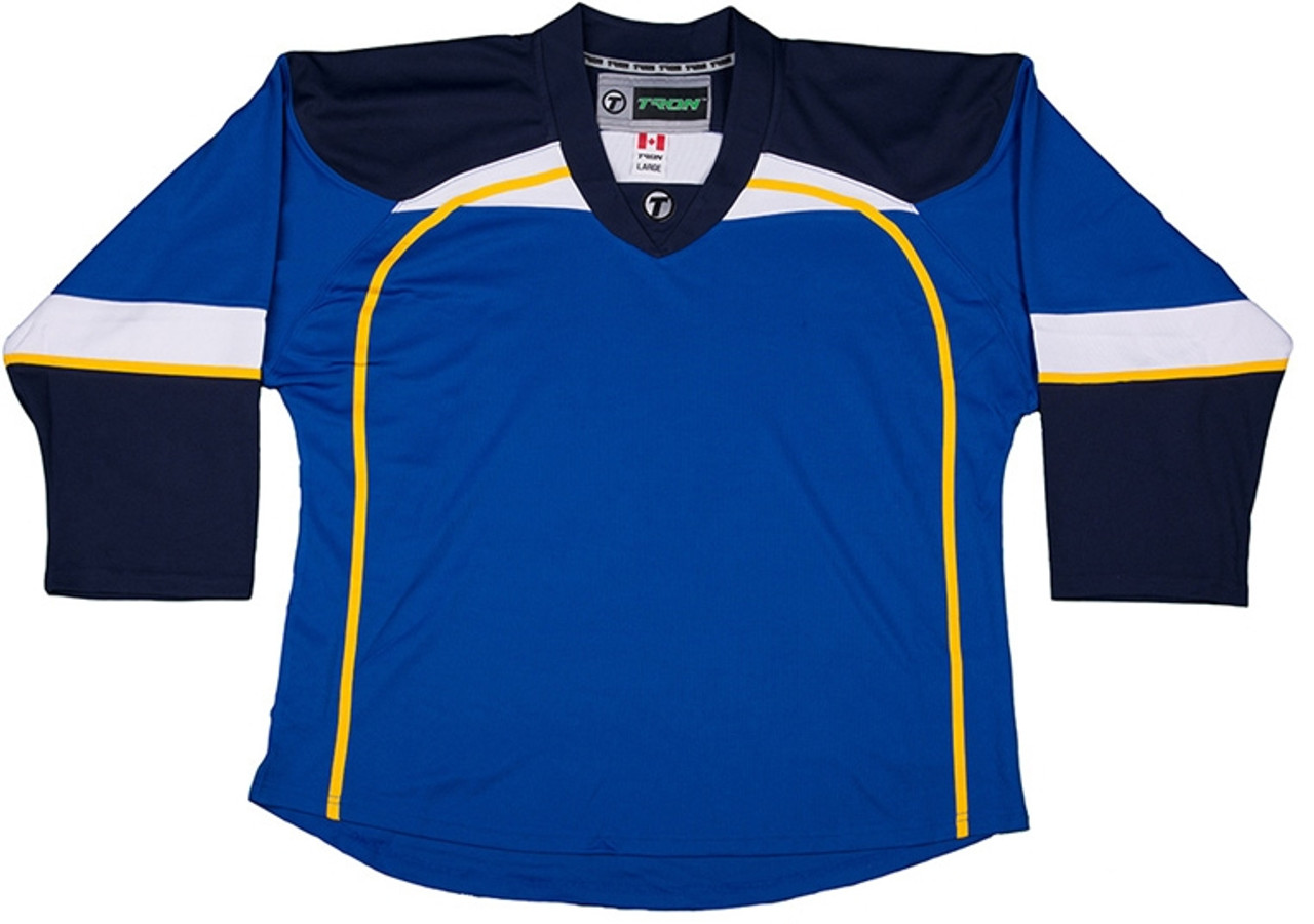 NHL Uncrested Replica Jersey DJ300 - St. Louis Blues