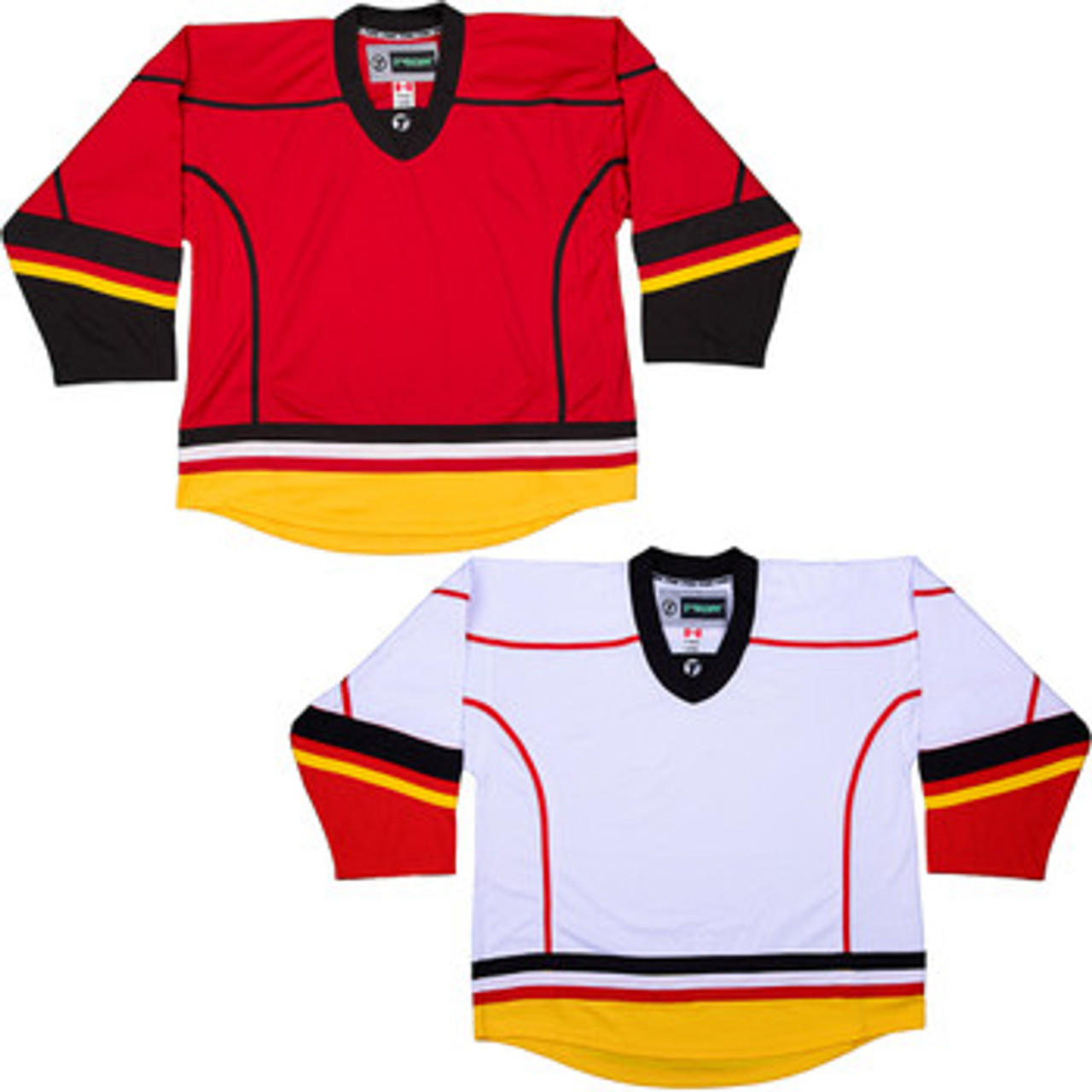 NHL Uncrested Replica Jersey  DJ300 - Calgary Flames