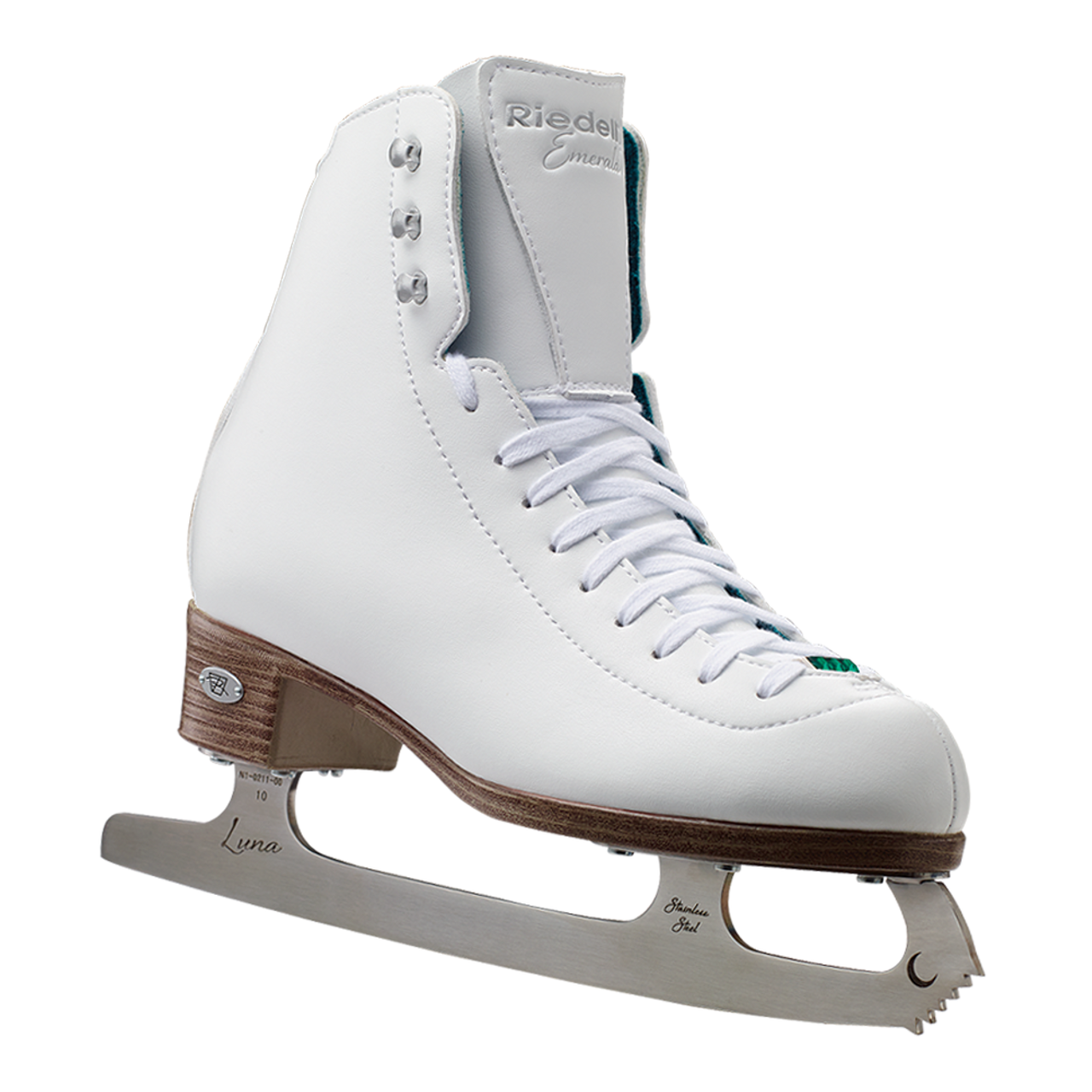 Riedell 19 Emerald Girl's Figure Skates