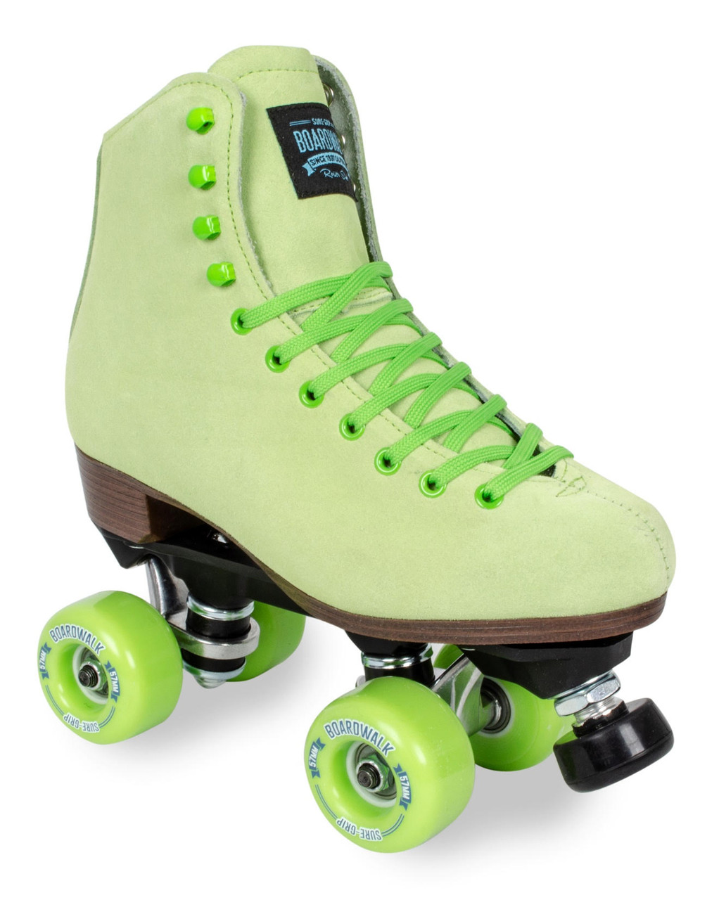 Retro green pastel roller skate | Sticker