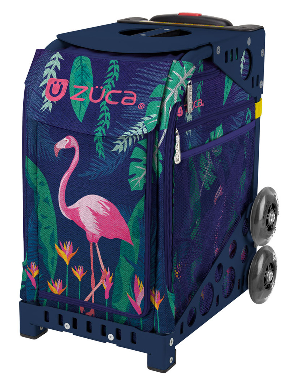 Zuca Wheeled Bag - Flamingo