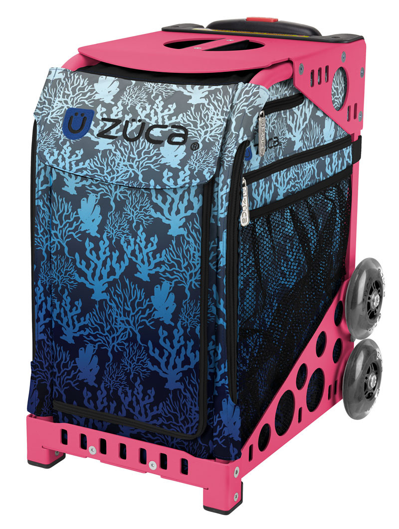 ZÜCA キャリーカート ピンク・青 Zuca wheeled bag - Reef