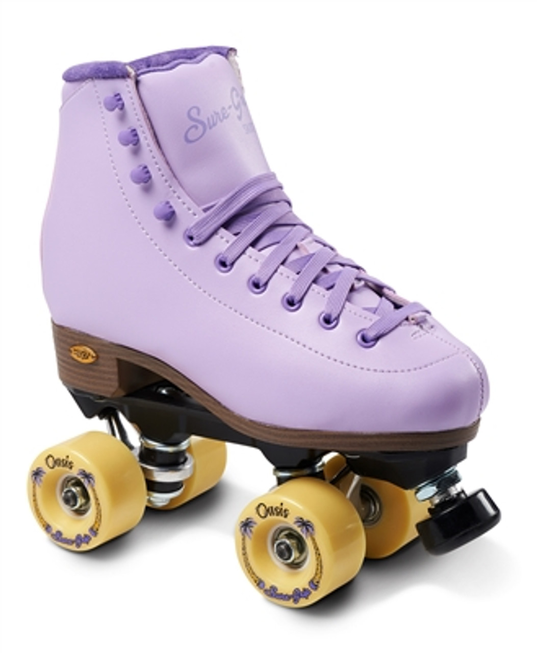  Sure-Grip Rebel Roller Skate Package - Black sz Mens 4 /  Ladies 5 : Sports & Outdoors