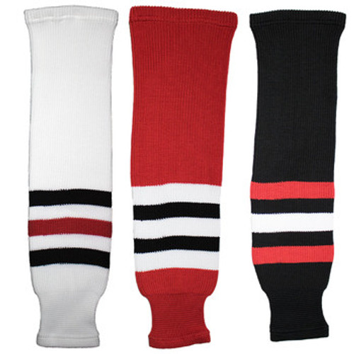 Tron SK200 Knit Hockey Socks - Chicago Blackhawks 