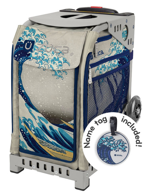 ZUCA WHEELED BAG - GREAT WAVE