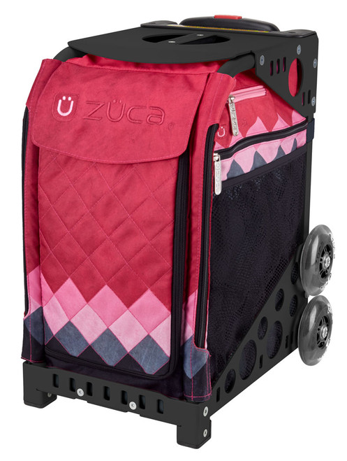ZUCA WHEELED BAG - Pink Oasis - USA Skates