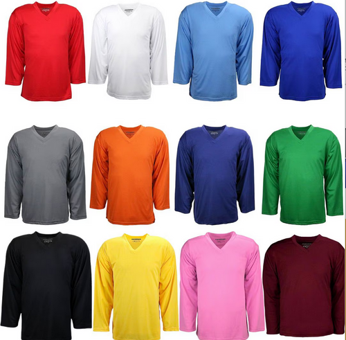 Sherwood SW100 Solid Color Hockey Practice Jerseys