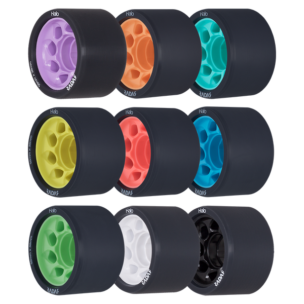 Radar Halo Wheels (4 Pack) USA Skates, Inc.