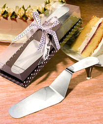 Stylish Stainless Steel Cake Server
