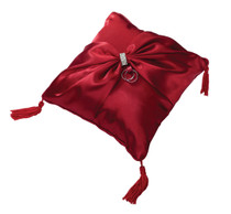 Diamond Red Ring Pillow