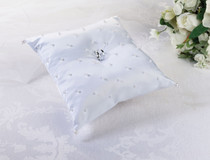 Pearl Ring Pillow White