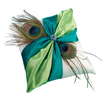 Peacock Ring Pillow