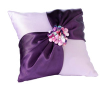 Radiant Flower Ring Pillow