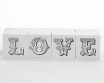 Love Word Block Blossom