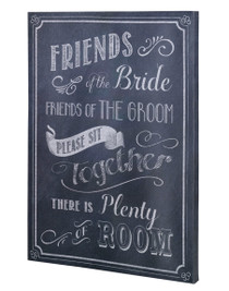 Wedding Ceremony Seating Sign