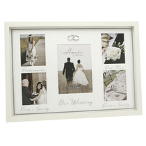 Amore MDF Multi Aperture Photo Frame Bridesmaids, Best Man. .