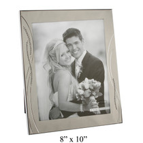 Impressions Photo Frame With Crystal Reed Design 8x10