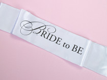 Bride To Be Sash