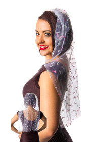 Printed Sexy Willy Veil