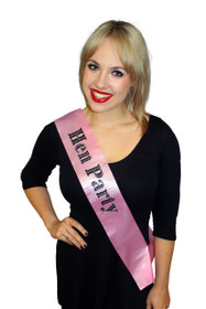 Hen Party Diamante Sash