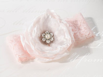 Blush Pink Garter