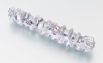 Sequin Garter Silver