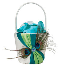 Peacock Flower Basket