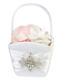 Jewelled Motif Flower Basket