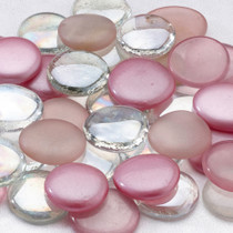 Pink Glass Signing Stones