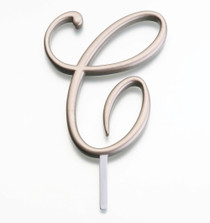 Gold Monogram Letter C