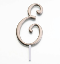 Gold Monogram Letter E