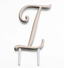 Gold Monogram Letter I