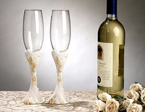 Beach Theme Toasting Glasses