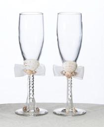 Seaside Ivory Toasting Glass