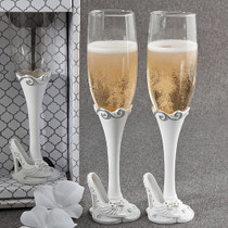 Fairy Tale Design Toasting Flutes