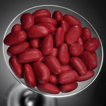 1kg Box of Smeraldina Sugared Almonds Whole Almond Burgundy