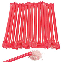 240 x Red Candy Filled Straws Cherry Flavour