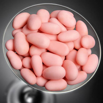 1kg Box of Smeraldina Sugared Almonds Whole Almond Pink