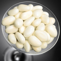 1kg Box of Smeraldina Sugared Almonds Whole Almond Ivory
