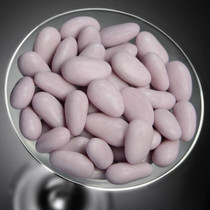 1kg Box of Smeraldina Sugared Almonds Whole Almond Lilac