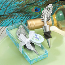 Peacock Design Bottle Stoppers