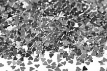 Silver Mini Heart Table Sprinkles 3mm