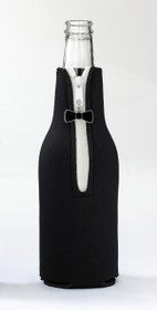 Bottle Cover Black Tie